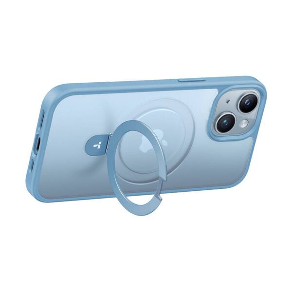 Torras phone case Ostand Matte for iPhone 15 (navy blue) - Image 3
