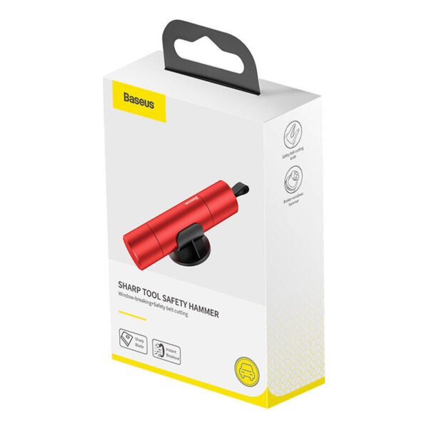 Safety Hammer Baseus Sharp Tool (red) - Image 6