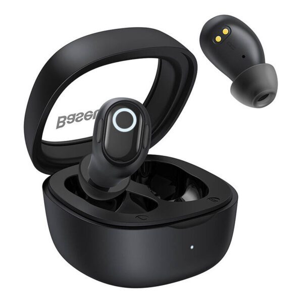 Wireless headphones Baseus Bowie WM02 TWS, Bluetooth 5.0 (black) OS - Image 5
