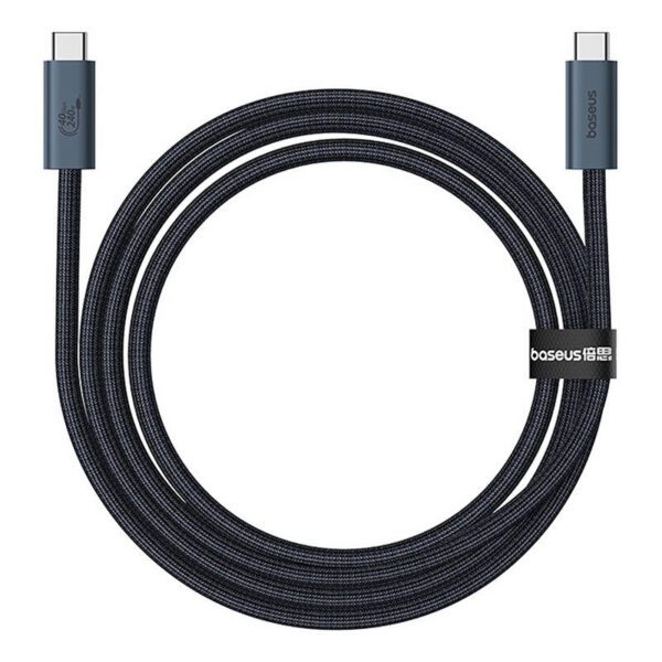 Quick Charge USB-C Baseus Flash 240W 1m (black) - Image 2