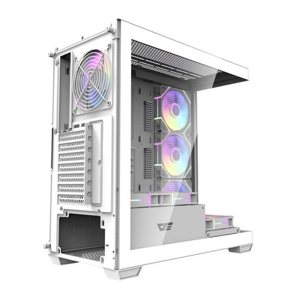 Computer case  Darkflash DS900 (white) + 7 ARGB Fans - Image 6
