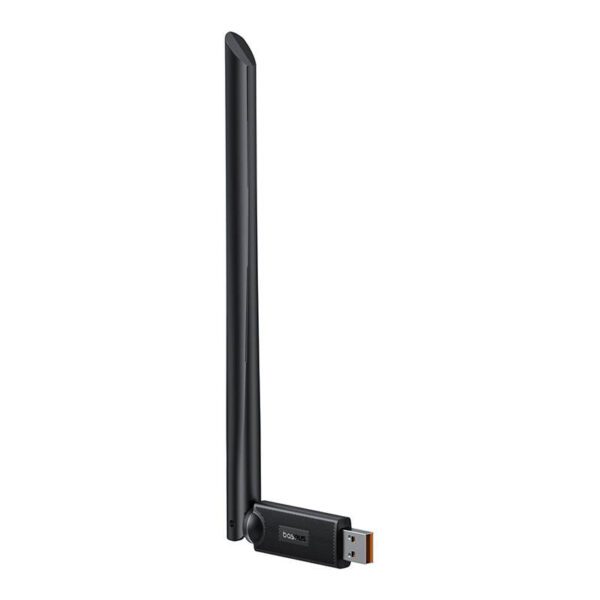 Baseus FastJoy adapter Wi-Fi with antenna, 150Mbps (black) - Image 4