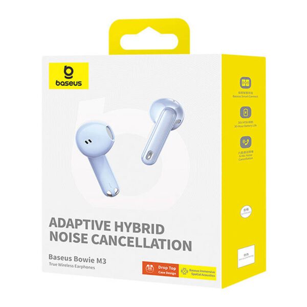 Earphones TWS Baseus Bowie M3 (blue) - Image 9