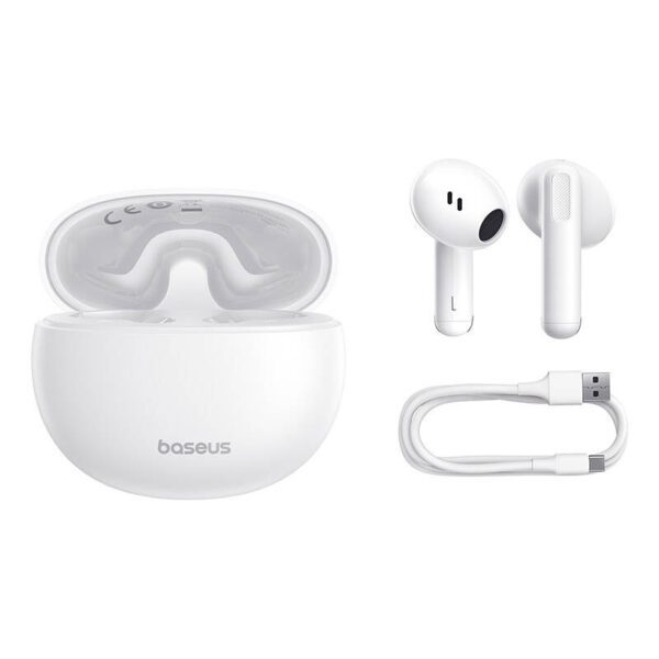 Earphones TWS Baseus Bowie E12 (white) - Image 3