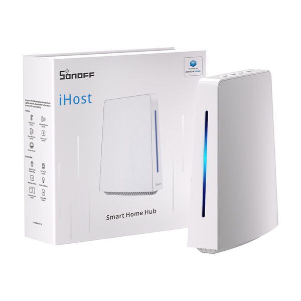 Bramka iHost Hub WiFi, ZigBee, Bluetooth, Matter SONOFF AIBridge-26, 4GB, LAN - Image 7