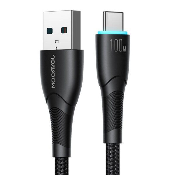 Cable Joyroom SA32-AC6 Starry USB to USB-C, 100W, 1m black - Image 2