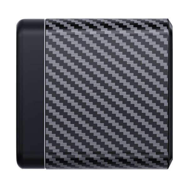 Wall charger INVZI GaN 2x USB-C, 45W, EU (black) - Image 3