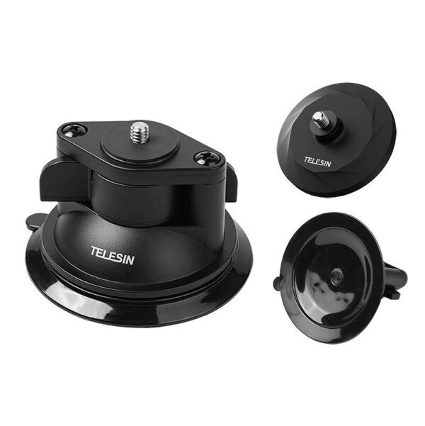 Magnetic Base and Suction Cup Base Set TELESIN for Insta360 GO 3 - Image 6