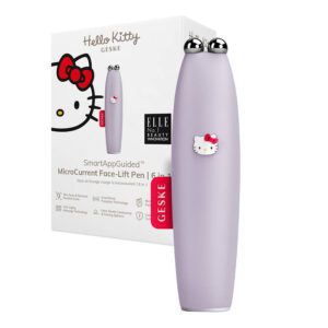 MicroCurrent Face-Lift Pen 6 in 1 Geske with APP (Hello Kitty purple)