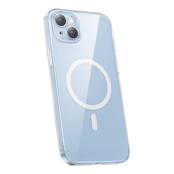Baseus Crystal Series Magnetic Case for iPhone 14 Plus + tempered glass - Image 3