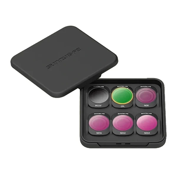 6 filters MCUV CPL ND8/16/32/64 Sunnylife for Pocket 3 - Image 8