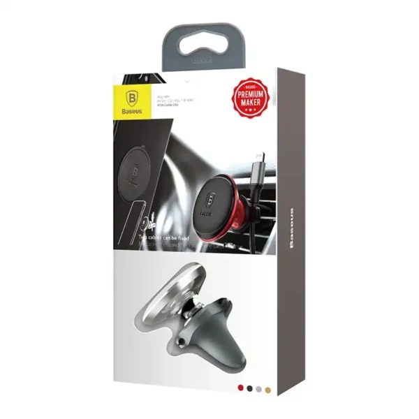 Gravity car mount for air vent Baseus (silver) - Image 7