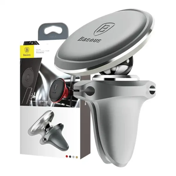 Gravity car mount for air vent Baseus (silver) - Image 8