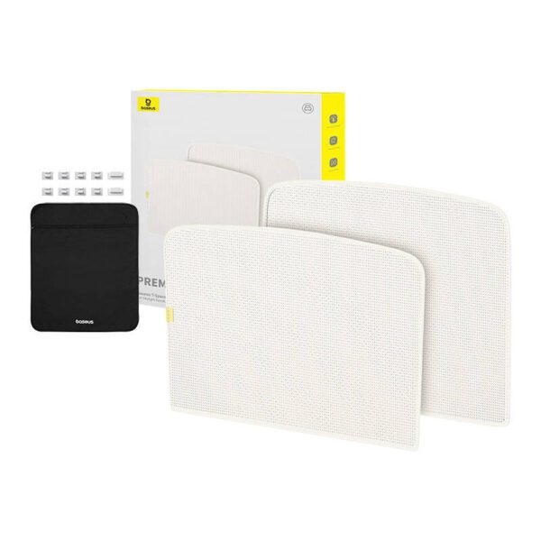 Sunshade for Tesla Model Y Baseus T-Space Series - single layer (white) - Image 10