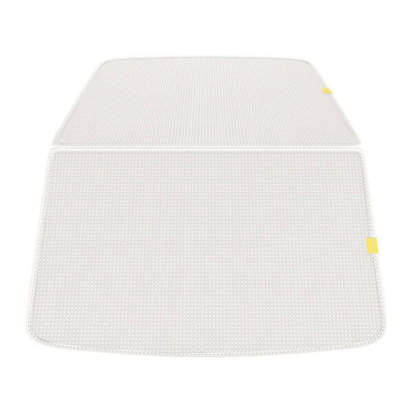 Sunshade for Tesla Model Y Baseus T-Space Series - single layer (white) - Image 4
