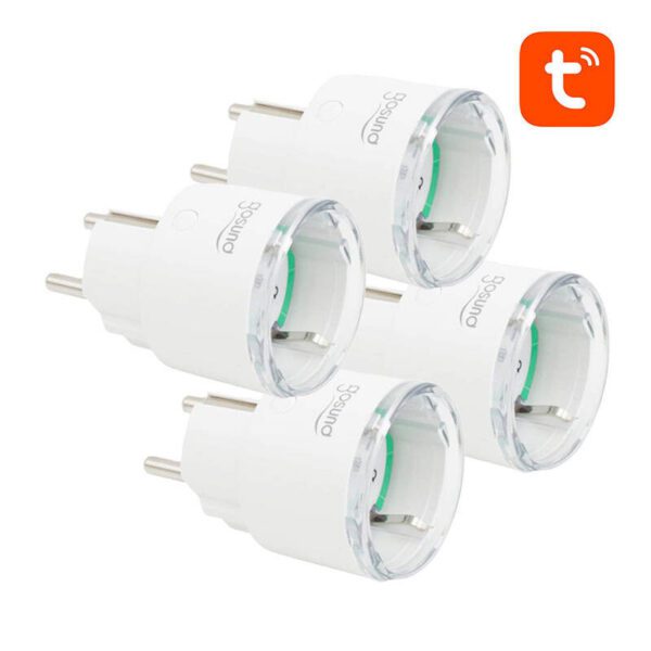 Smart plug WiFi Gosund SP111 3680W 16A, Tuya 4-pack - Image 2