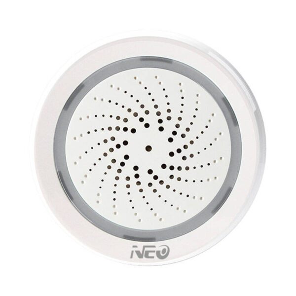 NEO NAS-AB02W Smart Alarm Siren, 100dB, WiFi TUYA - Image 2