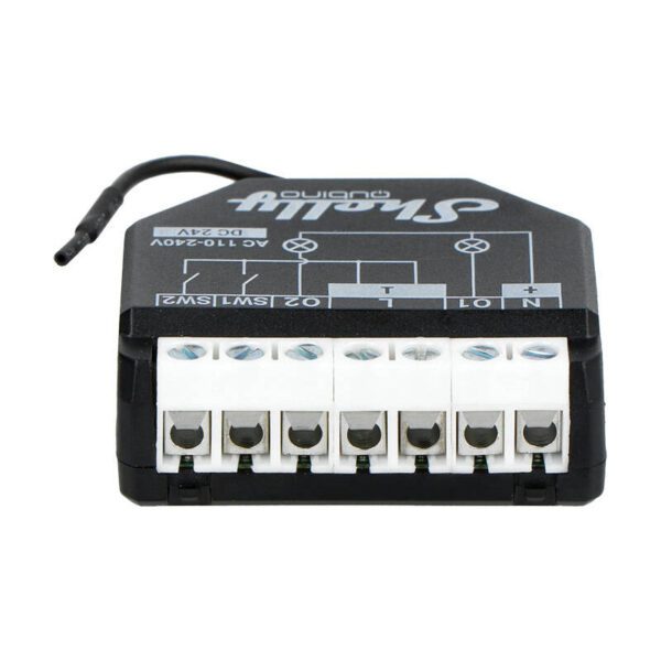 Shelly Qubino Wave2PM Controller, 2-channel, Z-Wave (Power measurement) - Image 4