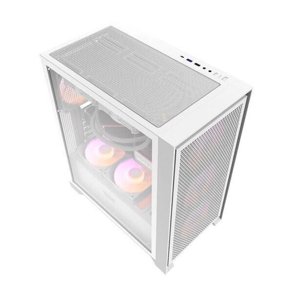 Darkflash DRX70 MESH computer case (white) + 4 RGB fans - Image 9