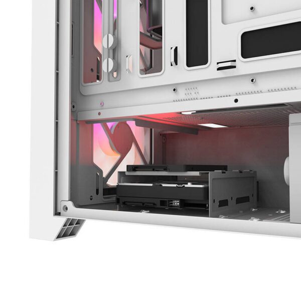 Darkflash DRX70 MESH computer case (white) + 4 RGB fans - Image 12