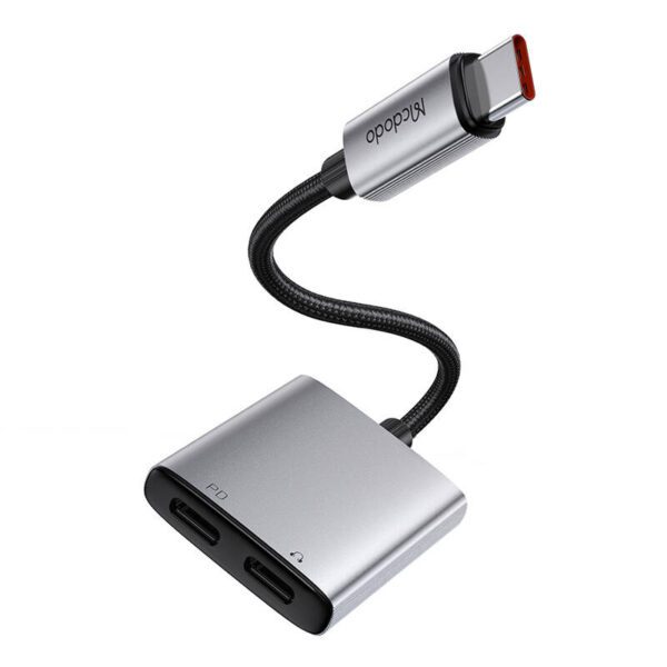 2in1 Audio Adapter Mcdodo CA-5570 2in1 USB-C to 2x USB-C - Image 2
