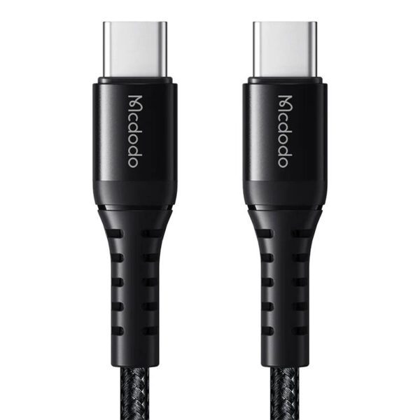 Cable USB-C to USB-C Mcdodo CA-5640, 60W, 0.2m (black) - Image 2