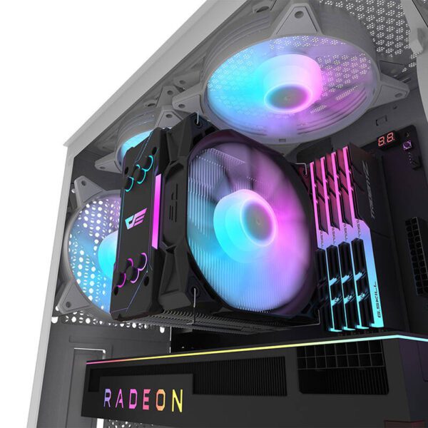 Computer case Darkflash DK352 Mesh (white) - Image 11