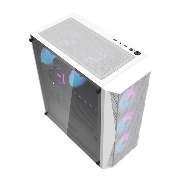 Computer case Darkflash DK352 Mesh (white) - Image 8