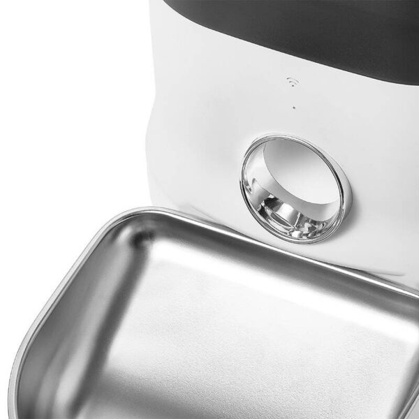 Automatic Pet Feeder with plastic bowl Dogness (white) - Image 3