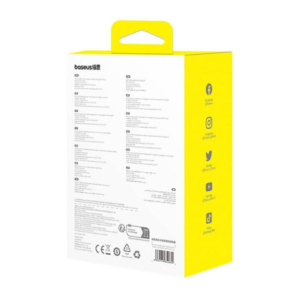 Samochodowy uchwyt  Baseus MagPro z ładowarką indukcyjną  15W Qi2.0 (czarny) - Image 9