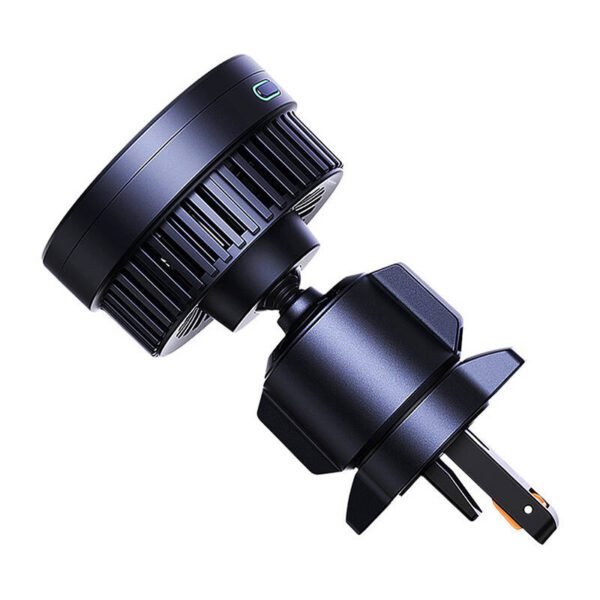 Samochodowy uchwyt  Baseus MagPro z ładowarką indukcyjną  15W Qi2.0 (czarny) - Image 2