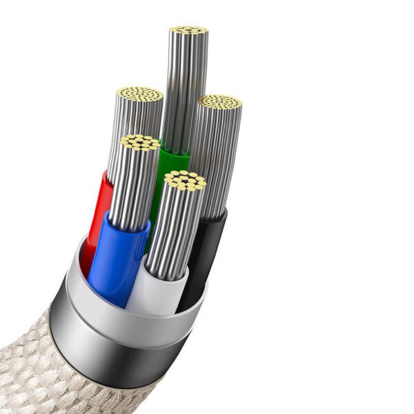 Kabel USB-C do iP Baseus Crystal Shine,  20W, 2m (różowy) - Image 6