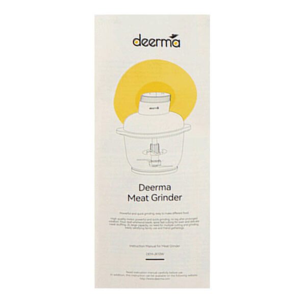 Multifunctional meat chopper 2L Deerma DEM-JR10W - Image 11