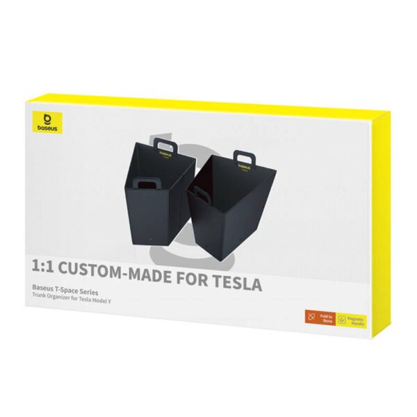 Organizer Baseus T-Space Trunk for Tesla Y (black) - Image 7