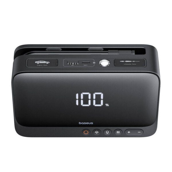 Powerbank/Car Jump Starter Baseus Super Energy, 600A (black) - Image 4