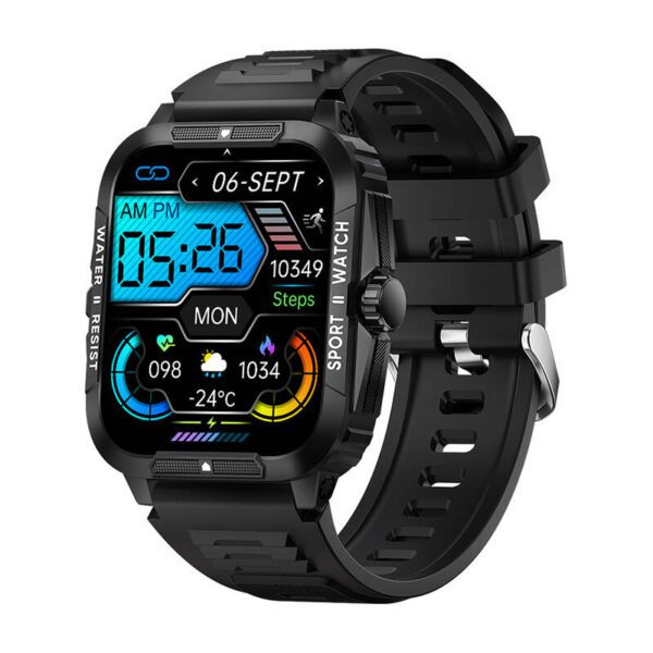 Colmi P76 smartwatch (black) - Image 2