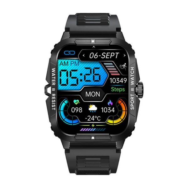 Colmi P76 smartwatch (black) - Image 3
