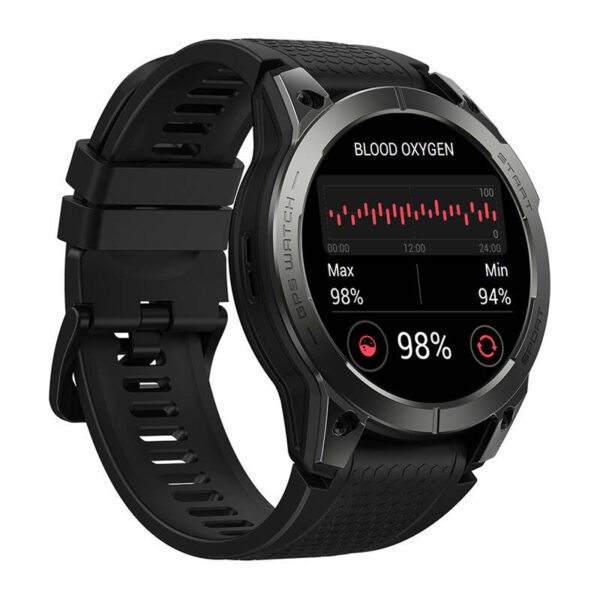 Zeblaze Stratos 3 Pro Smartwatch (Black) - Image 3