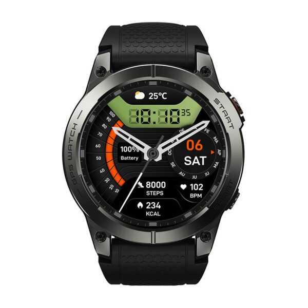 Zeblaze Stratos 3 Pro Smartwatch (Black) - Image 5