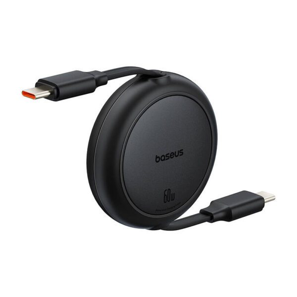 Baseus Free2Pull Mini USB-C to USB-C USB cable, 60W, 1, (black) - Image 2