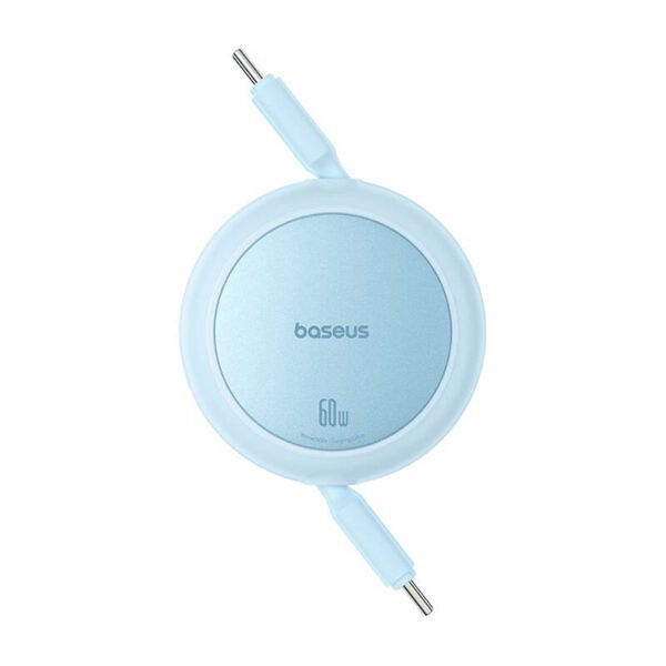 Baseus Free2Pull Mini USB-C to USB-C 60W USB cable, 1m (blue) - Image 2