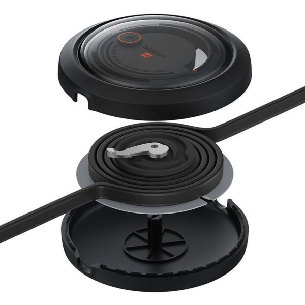 3-in-1 Baseus Free2Draw USB to M+L+C 100W cable, 1.1 m (black) - Image 3