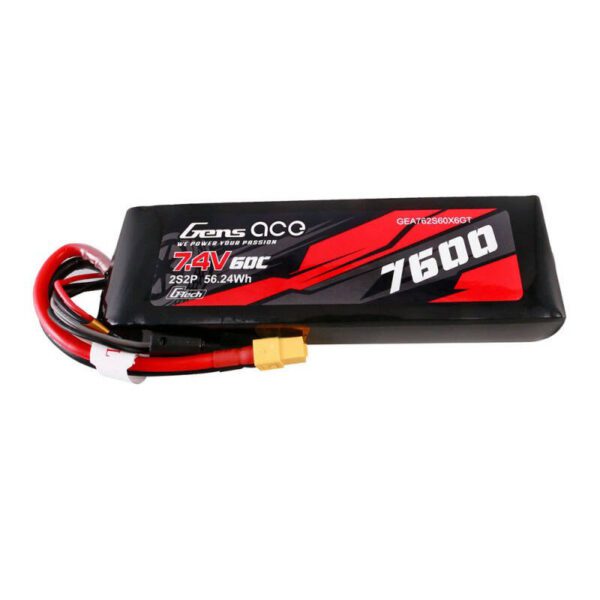 Gens ace G-Tech 7600mAh 7.4V 60C 2S2P Lipo Battery PC mat Battery - Image 3