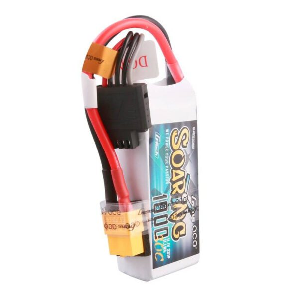 Gens ace G-Tech Soaring 1000mAh 11.1V 30C 3S1P Lipo Battery - Image 4