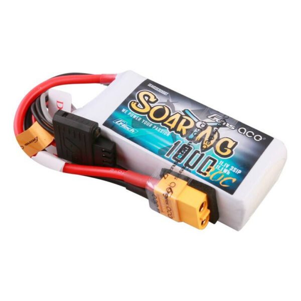 Gens ace G-Tech Soaring 1000mAh 11.1V 30C 3S1P Lipo Battery - Image 3