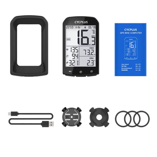 GPS bike computer Cycplus M1 - compatibile with Strava, Trainingpeaks etc. - Image 4