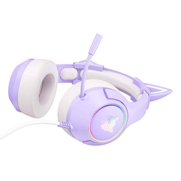 ONIKUMA K9 Purple Gaming Headphones - Image 5