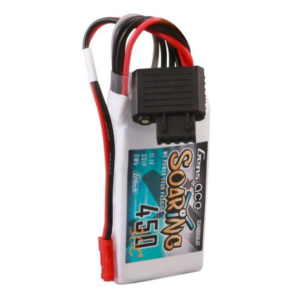 Gens ace G-Tech Soaring 450mAh 11.1V 30C 3S1P Lipo Battery - Image 3