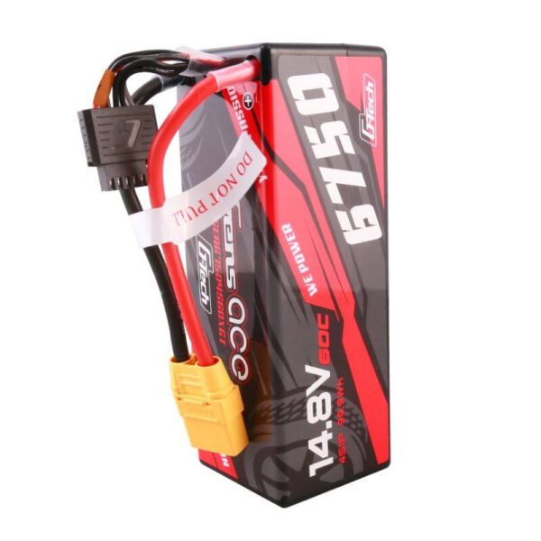 Gens ace G-Tech 6750mAh 14.8V 60C 4S1P 14# XT90 Battery - Image 4