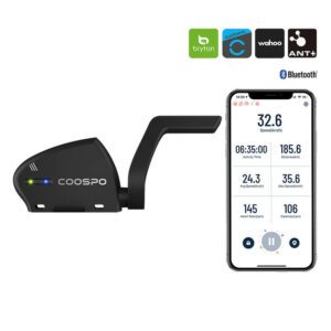 Speed and Cadence Sensor Coospo BK805 compatibile with Wahooo, Garmin, Bryton etc.